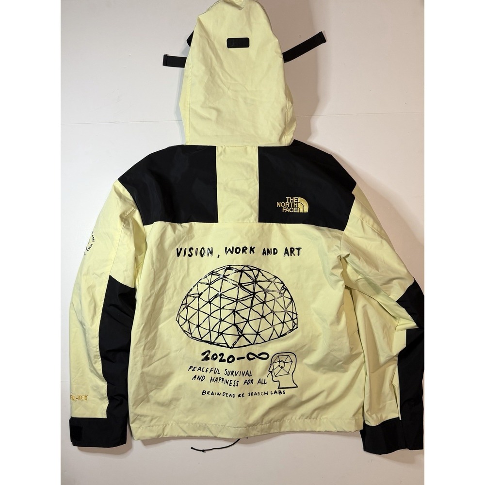 Brain Dead The North Face -Civilization Is Overrated Parka Jacket Sz Medium Rare - Picture 2 of 16